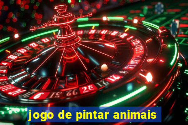 jogo de pintar animais